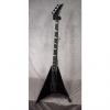 Custom 2008 USA Jackson Custom Shop Rhoads bass guitar in gloss black with case #1 small image