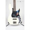 Custom Brand New Fender American Elite Precision Bass Olympic White w/ Case #1 small image