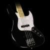 Custom Fender USA Geddy Lee Electric Jazz Bass Guitar Black #1 small image
