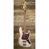 Custom Fender Flea Jazz Bass Road Worn Shell Pink Finish #1 small image