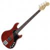 Custom Fender American Deluxe Dimension Bass IV with Rosewood Fingerboard - Cayenne Burst