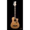 Custom Pre-Owned Fender Kingman Acoustic Electric Bass w/Hardshell &amp; Soft Case - Natural (496) #1 small image
