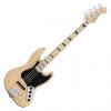 Custom Fender Deluxe Active Jazz Bass with Maple Fingerboard - Natural