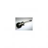 Custom Risa LP363 E-ukulele noir (+ housse) - Ukulele électrique soprano forme LP