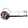 Custom Morgan Monroe USA-OGB 5-String Banjo American Flag REMO Head