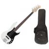 Custom Fender 014-3410-305 Olympic White Deluxe Active P Bass