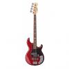 Custom Yamaha BB424X Passive 4 String Electric Bass Guitar Red Metallic Finish