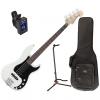 Custom Fender 014-3410-305 Deluxe Active P Bass Guitar Bundle