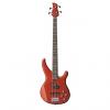 Custom Yamaha TRBX204 4 String Electric Bass Guitar Bright Red Metallic Finish #1 small image