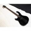 Custom DEAN Edge 09 4-string LEFTY BASS guitar new Black - Chrome Hardware - LEFT-HANDED - B-stock