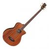 Custom Vintage VCB430 Electro Acoustic Bass Guitar - Satin Mahogany