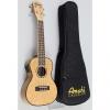 Custom Amahi UK880 Classic Quilted Ash Concert Ukulele - Without Electronics