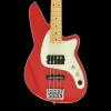 Custom Reverend Decision Bass - Party Red