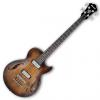 Custom Ibanez AGBV200A Artcore Vintage 4 String Electric Bass - Tobacco Burst Low Gloss