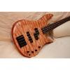 Custom Fodera Monarch 4 Natural Quilted