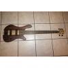 Custom Bass guitar, 5 string,  Neck through body,  Zebra Wood #1 small image