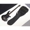 Custom TRABEN Array 4-string BASS guitar Satin Black NEW w/ GIG BAG - active pre-amp #1 small image