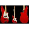 Custom Reverend Decision Bass Party Red 4 String Electric Bass Guitar
