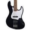 Custom Squier Affinity Jazz Bass Black