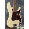 Custom Fender American Standard Precision Bass Olympic White with Hard Case - Serial # US15068988