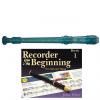 Custom Yamaha  YRS20BB Descant School Recorder Translucent Blue With Book 1 #1 small image