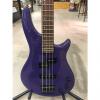 Custom LTD H-4 Bass Guitar Purple #1 small image