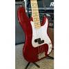 Custom Jay Turser JTB 400M Candy Apple Red 4 String Electric Bass