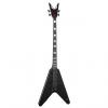 Custom DEAN V Stealth 4-string BASS guitar Satin Black NEW- EMG pickups
