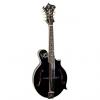 Custom The Loar LM-600 Professional Series Mandolin with Electronics, Black #1 small image