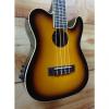 Custom New Fender® Ukulele '52 Concert Acoustic Electric Ukulele Vintage Sunburst #1 small image
