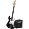 Custom Squier (Fender) 0301675006 Stop Dreaming, Start Playing Set with Black Affinity Series J Electric Ba