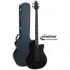 Custom Ovation Elite TX B778TX-5 Roundback Acoustic-Electric 4-String Bass with Case
