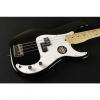 Custom Fender American Standard Precision Bass Maple Fingerboard Black 0193602706 (337)