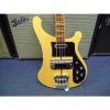 Custom Rickenbacker 4001 MG 1974 Maple Glo Vintage electric Bass
