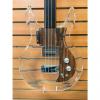 Custom Ampeg Fretless Dan Armstrong Lucite Bass #1 small image