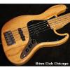 Custom Mike Lull V5 Natural 5 String Jazz Bass