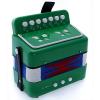 Custom SKY Accordion Green Color 7 Button 2 Bass Kid Music Instrument High Quality Easy to Play