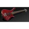 Custom Warwick Fortress 4 Burgundy Red Transparent Satin Fretted Active Pickups &amp; Electronic, Free Shipping