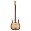 Custom Danelectro 58 Longhorn Electric Bass Guitar - Copper Burst #1 small image