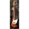 Custom 2013 Fender Standard Jazz Bass Guitar Brown Sunburst