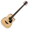 Custom Ibanez AWB50CE Artwood Acoustic-Electric Bass - Natural
