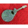 Custom &quot;Appalachian Blues&quot; painted by Ken Milam Regal Reverse-Scroll Mandolin Early 1900s #1 small image