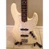 Custom 1987 Made In Japan Fender® Squier® Jazz Bass Arctic White