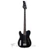 Custom Schecter Baron-H Vintage LH Rosewood Fretboard Electric Bass Gloss Black - 2655 - 81544704258