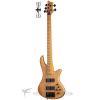 Custom Schecter Stiletto Session-5 FL Maple FB Electric Bass Aged Natural Satin - 2846 - 815447021194 #1 small image