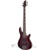 Custom Schecter Omen Extreme-5 LH Rosewood Fretboard Electric Bass Black Cherry - 2047 - 839212001532 #1 small image