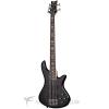 Custom Schecter Stiletto Extreme-5 Rosewood Fretboard Electric Bass See-Thru Black - 2504 - 839212001570