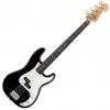 Custom Fender Standard Precision Bass with Rosewood Fingerboard - Black #1 small image
