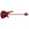 Custom ESP LTD RB-1005SM STR 5-String RB-Series Spalted Maple Top Bass Guitar - See Thru Red Finish (LRB1005SMSTR)