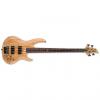 Custom ESP LTD B-204 Fretless B Series Bass Guitar 4-string Natural Satin Spalted Maple